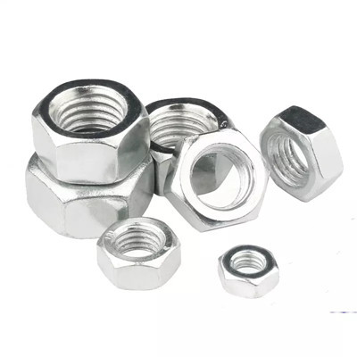 Les garnitures de tuyau d'acier industrielles de DIN934 SS304 316 ont galvanisé des solides solubles pour ensorceller des écrous