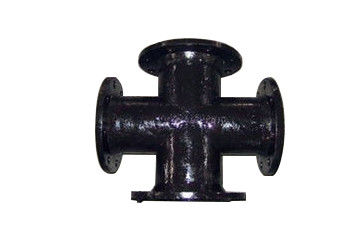 Croix malléable principale de fer de tuyau de sol de branche de canalisation
