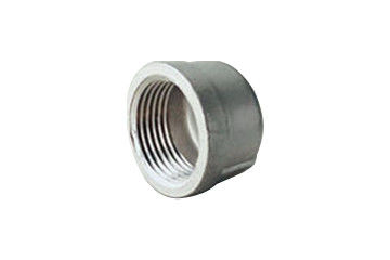 garnitures de tuyau d'acier inoxydables filetées du chapeau 304L 1,5