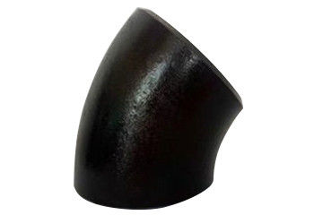 Coude soudé bout à bout de rayon de short de tuyau d'acier au carbone de Sch 40