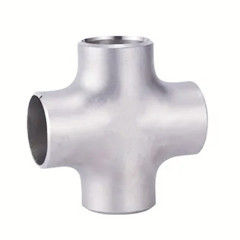 Croix noire inoxydable d'acier inoxydable de garnitures de tuyau d'acier de manière d'ASTM B16.9 4