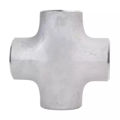 DIN 4 croix soudée par manière inoxydable des garnitures de tuyau d'acier de pouce SS304 4
