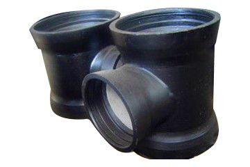 Pièce en t malléable de fer de canalisation principale à haute pression