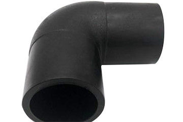 Coude de pe du bout 90° de tuyau d'approvisionnement en eau d'hygiène de l'eau des garnitures de tuyau de HDPE