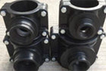 Garnitures de tuyau en forme de selle de bride spéciale de bout de chaud-fonte de HDPE