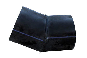 garnitures de tuyau communes de HDPE de coude de ° du bout 45 de soudure
