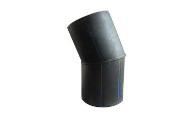 HDPE commun parfait de tuyau de soudure coude de 45 degrés