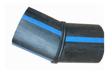 HDPE commun parfait de tuyau de soudure coude de 45 degrés
