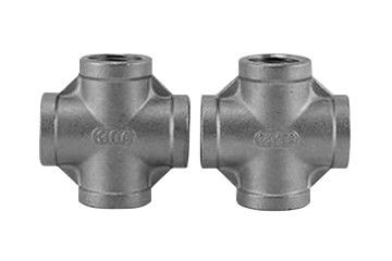 4 garnitures de soudure de prise de la croix solides solubles de tuyau d'acier de manière