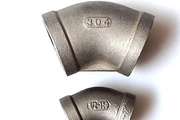 garnitures de tuyau d'acier inoxydables filetées du coude 316L 4