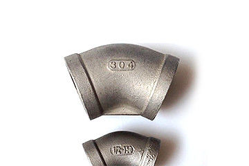 Acier inoxydable SUS304 fileté coude de 90 degrés