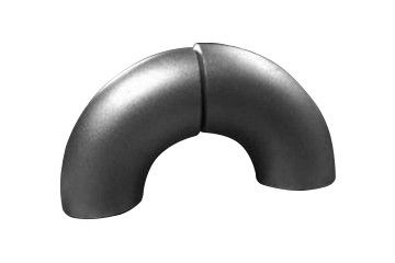 Coude du conduit de rayon d'acier inoxydable de Buttwelded long 90 degrés