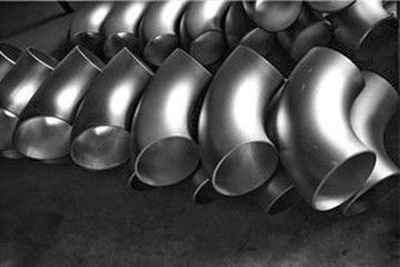 Coude du conduit de rayon d'acier inoxydable de Buttwelded long 90 degrés
