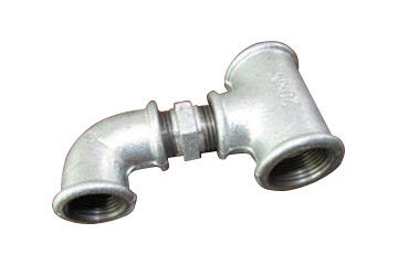 Poly garnitures de tuyau malléables de la fonte ISO9001 malléable