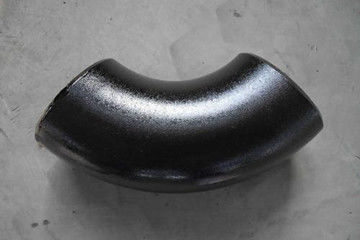 Garnitures soudées bout à bout de long de rayon acier au carbone du coude 90