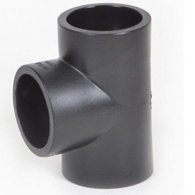 pièce en t soudée bout à bout de tuyau de HDPE de garnitures de tuyau de HDPE de 20/25/32 millimètre