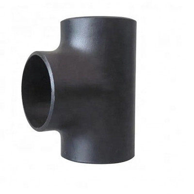 Pièce en t de tuyau d'acier au carbone de la norme ANSI B16.9 WPB pour la connexion de canalisation