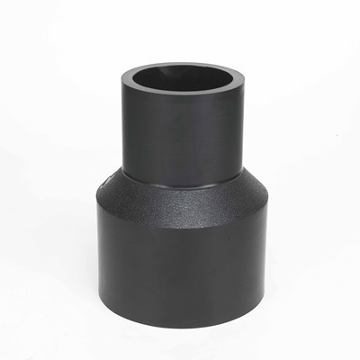 DN110*90 soudage bout à bout de garnitures de réducteur de tuyau de HDPE du PE 100