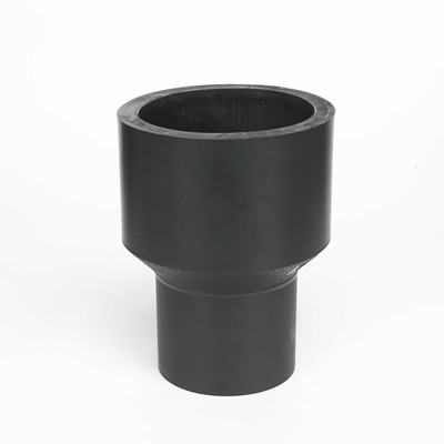 DN110*90 soudage bout à bout de garnitures de réducteur de tuyau de HDPE du PE 100